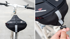 Coussin <span class=keywords><strong>de</strong></span> <span class=keywords><strong>selle</strong></span> <span class=keywords><strong>de</strong></span> vélo respirant en silicone ROBESBON 15021, <span class=keywords><strong>housse</strong></span> <span class=keywords><strong>de</strong></span> <span class=keywords><strong>selle</strong></span> en <span class=keywords><strong>gel</strong></span> pour vélo - Product Image 5