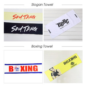 Nhanh khô sợi nhỏ tùy chỉnh in thực hiện quảng cáo <span class=keywords><strong>Slogan</strong></span> khăn - Product Image 3