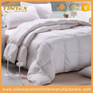 De remplissage de canard duvet preuve lit couette ensemble couvre - Product Image 6