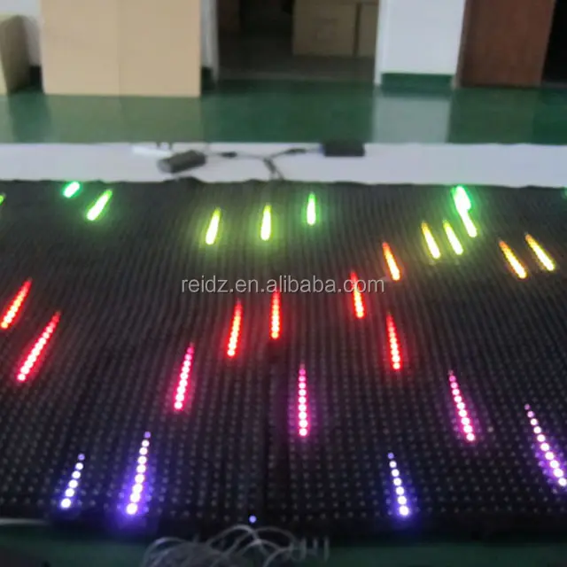 Cortina led de alta calidad con pantalla portátil