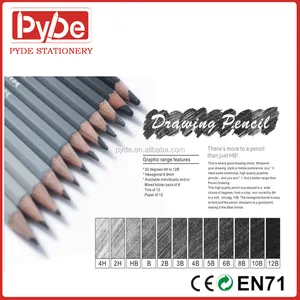 Drawing Pencils Set、Sketching Pencils 14B、12B、10B、8B、6B、4B、3B、2B、B、HB、F、H-9H Graphite Pencils