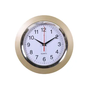 10 인치 소형 간단한 간단한 디자인 현대 플라스틱 벽시계 사무실 홈 시계