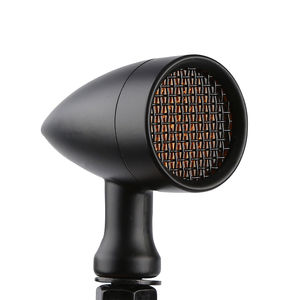 Clignotants LED à lentille en maille noire et ambre TCMT pour Chopper <span class=keywords><strong>Bobber</strong></span> Cafe Racer XF140450-B - Product Image 6