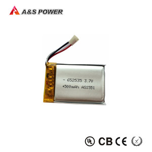 Có Thể Sạc Lại 602535 3.7V 500MAh Li Polymer Pouch Pin <span class=keywords><strong>Lithium</strong></span> <span class=keywords><strong>Ion</strong></span> Cho Các Sản Phẩm Kỹ Thuật Số Từ <span class=keywords><strong>Lithium</strong></span> <span class=keywords><strong>Ion</strong></span> Có Thể Sạc Lại - Product Image 6