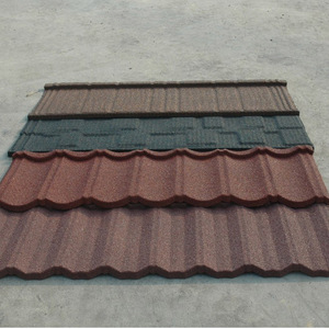 Tôle de <span class=keywords><strong>toiture</strong></span> décorative en aluminium revêtue de pierres colorées, type plat traditionnel, pour hôtel - Product Image 6