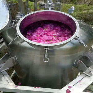 30L Öl destillation Lorbeer öl brenner Citron ella Öl destillation anlage für Rosen-Zitronengras-Rosmarin-Lavendel