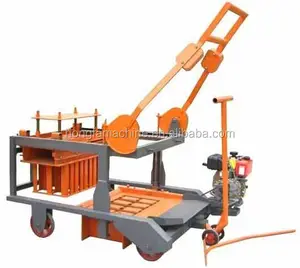 Ds QM4-45 diesel egg laying block machine manual brick machine