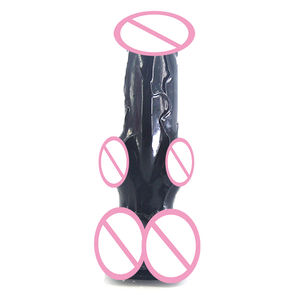 FAAK Dildo Spesso e Grande per Orgasmo Intenso, Giocattoli Sessuali per Adulti, Dildo a Forma di Animale Cane Lupo per Uomo e Donna - Product Image 5
