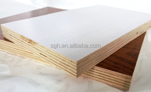 Kualitas Baik dan Harga Murah 9MM Satu Sisi Putih Melamin Berwajah Kayu Lapis - Product Image 3