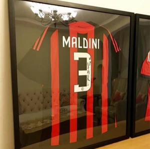 Tường Gỗ Cứng Hộp Bóng Cho Bóng Đá Jersey Bóng Rổ Jersey Hiển Thị Trường Hợp - Product Image 4