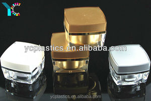New Square <span class=keywords><strong>visage</strong></span> main jour et nuit réparation crème pot cosmétique - Product Image 5