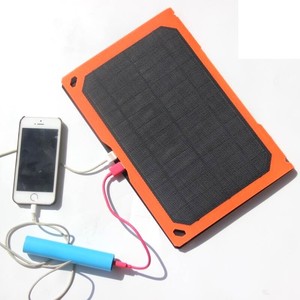 Pliable 10 W 5 V ETFE <span class=keywords><strong>Chargeur</strong></span> <span class=keywords><strong>Solaire</strong></span> Portable Étanche Mono Pliant <span class=keywords><strong>Chargeur</strong></span> de Batterie <span class=keywords><strong>Solaire</strong></span> Avec Double USB Pour <span class=keywords><strong>iPhone</strong></span> - Product Image 3
