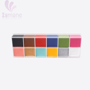La Cara de Pintura Corporal Pintura Corporal Tatuaje Aceite Pintura Arte Bodypainting 12 Color de Maquillaje Cosmético - Product Image 1