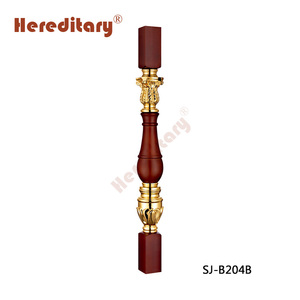 Barandillas Decorativas <span class=keywords><strong>de</strong></span> Aluminio para Escaleras Interiores, Diseño <span class=keywords><strong>de</strong></span> Pilar <span class=keywords><strong>de</strong></span> <span class=keywords><strong>Madera</strong></span>, Barandillas <span class=keywords><strong>de</strong></span> <span class=keywords><strong>Madera</strong></span> para <span class=keywords><strong>Terrazas</strong></span> - Product Image 6