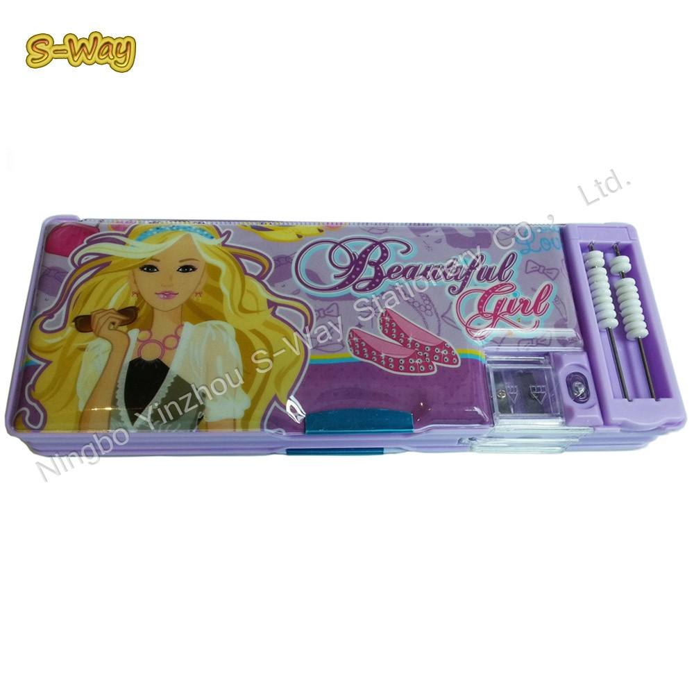 Dollar Shop New Design Magnetic Pencil Box Gift Sets for Kids