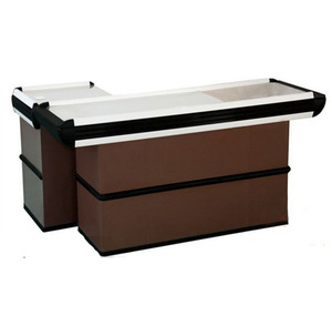 Moderno respetuoso con el medio ambiente para el mostrador <span class=keywords><strong>de</strong></span> caja <span class=keywords><strong>de</strong></span> supermercado independiente Tamaño personalizable Color para las tiendas <span class=keywords><strong>de</strong></span> <span class=keywords><strong>hoy</strong></span> - Product Image 2