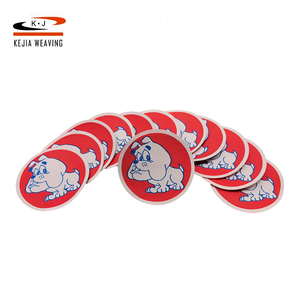 2018 ultrasonidos corte de hierro en tejida personalizado parches para la ropa - Product Image 3