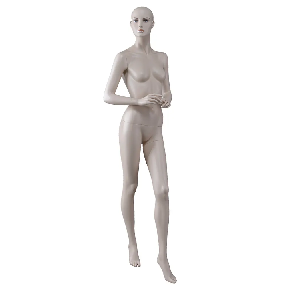 Life size makeup nude most realistic sexy real looking lifelike fashion busty female stand mannequin face for sale