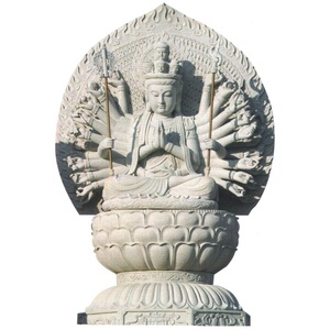 Taille personnalisée Jardin Extérieur Pierre Sculpté Grand <span class=keywords><strong>Mille</strong></span> Mains Guanyin Statue Et Kuan Yin Bouddha À Vendre - Product Image 2