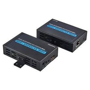HDMI 发射器接收器 1080 p 高清单高达 120 米 Cat6/5e 电缆 3D HDMI 扩展器