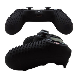 Gamepad tachonado piel <span class=keywords><strong>Premium</strong></span> protección antideslizante suave agarre cubierta para PS4 Slim Pro controlador funda de silicona - Product Image 1