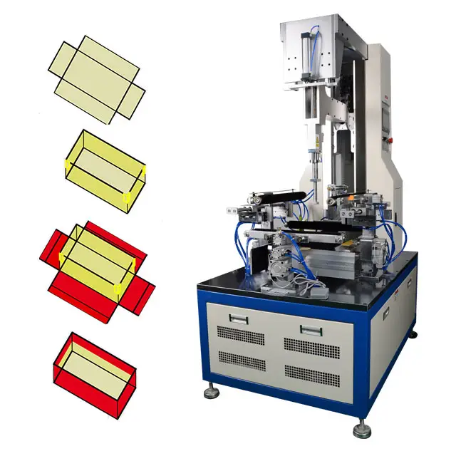 Máquina de fabricación de Cajas de Regalo automática, línea/máquina de fabricación de cajas corrugadas