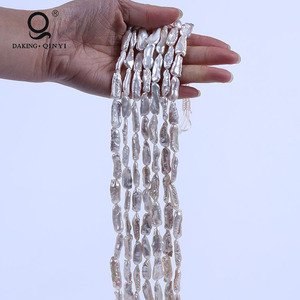 10X20Mm Hạt Nhân Nước Ngọt Tự Nhiên Hình Dạng Không Đều Kích Thước Lớn Ngọc Trai Biwa - Product Image 1