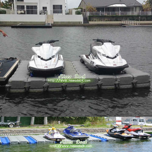 Plataforma <span class=keywords><strong>de</strong></span> Elevación para Moto Acuática Segura y Estable, Muelle <span class=keywords><strong>Flotante</strong></span> <span class=keywords><strong>de</strong></span> HDPE <span class=keywords><strong>de</strong></span> Alta Resistencia 500x500x400mm, Vida Útil <span class=keywords><strong>de</strong></span> 15 Años para Estacionamiento <span class=keywords><strong>de</strong></span> Embarcaciones Personales - Product Image 1