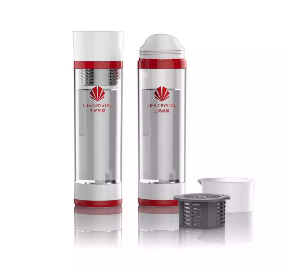 Portable Riche En Hydrogène Ioniseur D'eau Maker Transparent Bouteille D'eau
