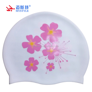 <span class=keywords><strong>Bonnet</strong></span> de bain en silicone unisexe pour adultes, confortable, durable, imprimé, imperméable, style drapeau, logo personnalisé - Product Image 6