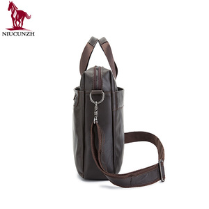 Chine Fabricant En Gros Hommes <span class=keywords><strong>D</strong></span>'affaires Travail Sac Café Doux En Cuir Porte-Documents Sac Pour Les Avocats - Product Image 3