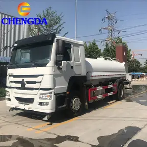 Sử Dụng Howo Tàu Chở Nước 6X4 20000 Lít Phun Nước Bowser Bồn Chứa Nước Xe Tải