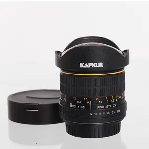 Kapkur 相机镜头鱼眼镜头 6.5毫米 f/3.5