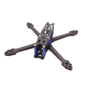 Johnny 2 5inch X5 227mm chiều dài cơ sở 227 sợi carbon x Loại <span class=keywords><strong>FPV</strong></span> <span class=keywords><strong>Quadcopter</strong></span> khung Kit với 5mm cánh tay cho Johnny 220mm <span class=keywords><strong>RC</strong></span> bay không người lái - Product Image 1