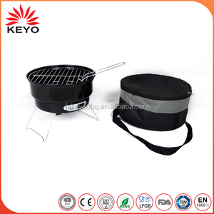 <span class=keywords><strong>La</strong></span> pierna de acero cromado parrilla de carbón de barbacoa portátil parrilla de <span class=keywords><strong>camping</strong></span> con un bolso más fresco - Product Image 3