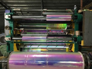 <strong>Angelina</strong> Multicoloured Iridescent Rainbow Film Sheet for Wing Make and <strong>Fabric</strong> - Product Image 4