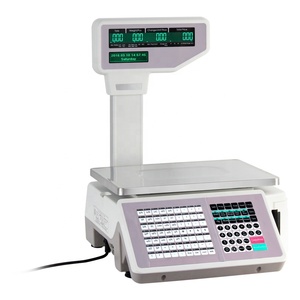 30kg Electronic Barcode Label Printing <strong>Scale</strong> Cash Register Weighing <strong>Scale</strong> With Thermal Printer - Product Image 3