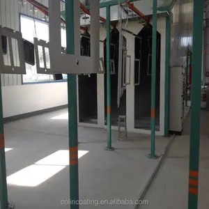 Nieuwe hout, MDF etc automatische spray schilderen lijn met beschermende coating machine