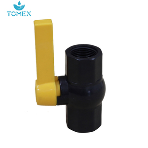 ייצור ברזל ידית פלסטיק pvc 2 יח 'שסתום כדור pvc - Product Image 6