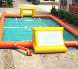 Campo de fútbol inflable comercial, deportes, juego de pelota de Arena, 100% de Finanzas - Product Image 4