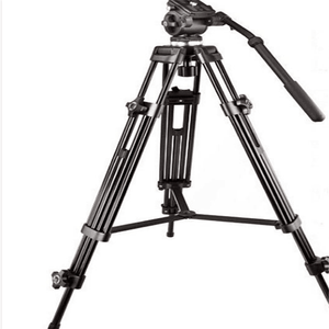 Sıcak satış Weifeng 717 tripod/monopod/profesyonel kamera tripodu WF717 Tripod sıvı Pan başkanı üç boyutlu Video kamera