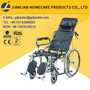 JL902GC Santé et médecine inclinables s'allonger en <span class=keywords><strong>fauteuil</strong></span> <span class=keywords><strong>roulant</strong></span> pour handicapés et handicapés - Product Image 1