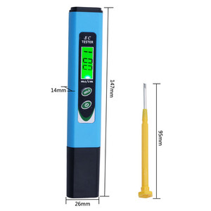 เครื่องวัดค่า <span class=keywords><strong>EC</strong></span> รุ่นใหม่ <span class=keywords><strong>EC</strong></span>-<span class=keywords><strong>963</strong></span> แบบดิจิตอล LED สำหรับระบบไฮโดรโปนิกส์ สระว่ายน้ำ และตู้ปลา พร้อมระบบปรับอุณหภูมิอัตโนมัติ (ATC) เครื่องมือตรวจสอบคุณภาพน้ำ - Product Image 6