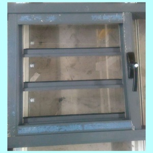 Nhôm kính cửa sổ màn trập bằng tay với grill thiết kế và muỗi <span class=keywords><strong>net</strong></span> - Product Image 5