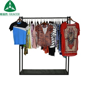 Tuyệt vời thứ hai tay quần áo sử dụng quần áo mùa hè phụ nữ áo thun bán hàng nóng trong Philippines - Product Image 2