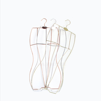 Porte-maillot de bain pour enfants Jasmine, à un seul niveau, en métal doré/or rose, pour garde-robe, balcon, salle de bain, salon, avec attaches