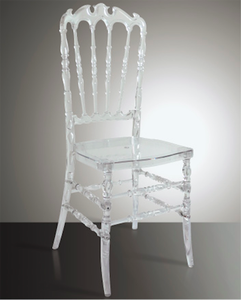 Оптовая торговля круглая задняя металлическая Золотая Феникс chiavari стул Железный стальной Свадебный канал - Product Image 3