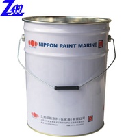 Meihan — seau de peinture métallique 18 litres, tailles et modèles en étain, vente en gros
