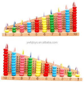 Yimfq — cadre à perles en <span class=keywords><strong>bois</strong></span> pour bébés, <span class=keywords><strong>boulier</strong></span> préscolaire, calculatrice de comptage, jouets éducatifs pour enfants, nouvelle collection - Product Image 3