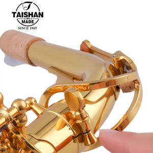 <span class=keywords><strong>Sassofono</strong></span> Contralto Professionale in Mi Bemolle Gold Keys con Ance <span class=keywords><strong>e</strong></span> Bocchino - Product Image 4